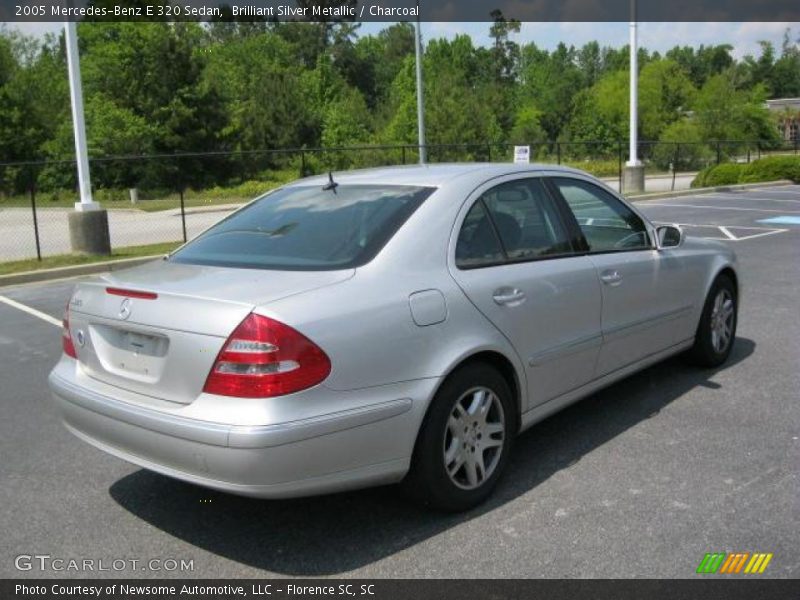 Brilliant Silver Metallic / Charcoal 2005 Mercedes-Benz E 320 Sedan