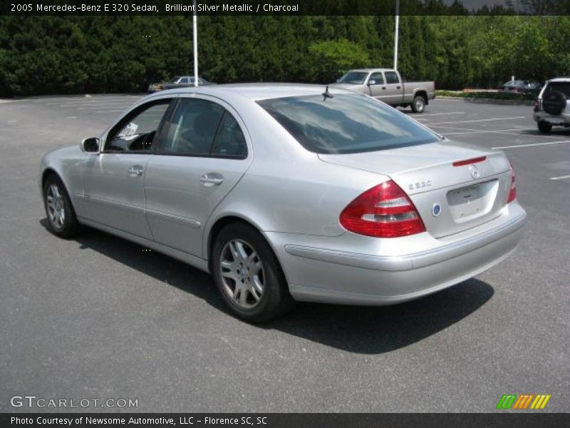 Brilliant Silver Metallic / Charcoal 2005 Mercedes-Benz E 320 Sedan