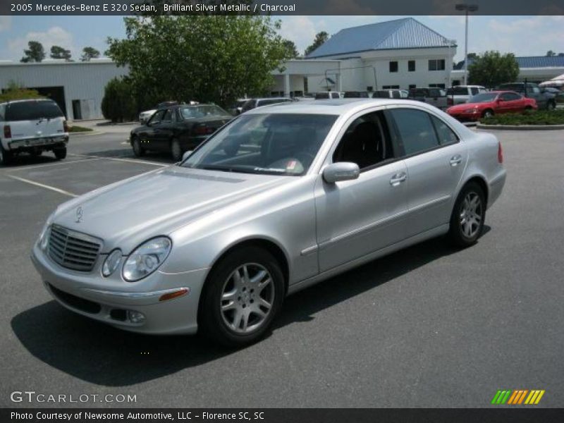Brilliant Silver Metallic / Charcoal 2005 Mercedes-Benz E 320 Sedan