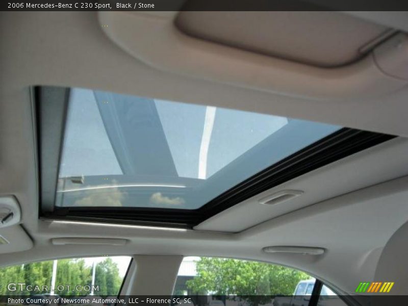 Black / Stone 2006 Mercedes-Benz C 230 Sport