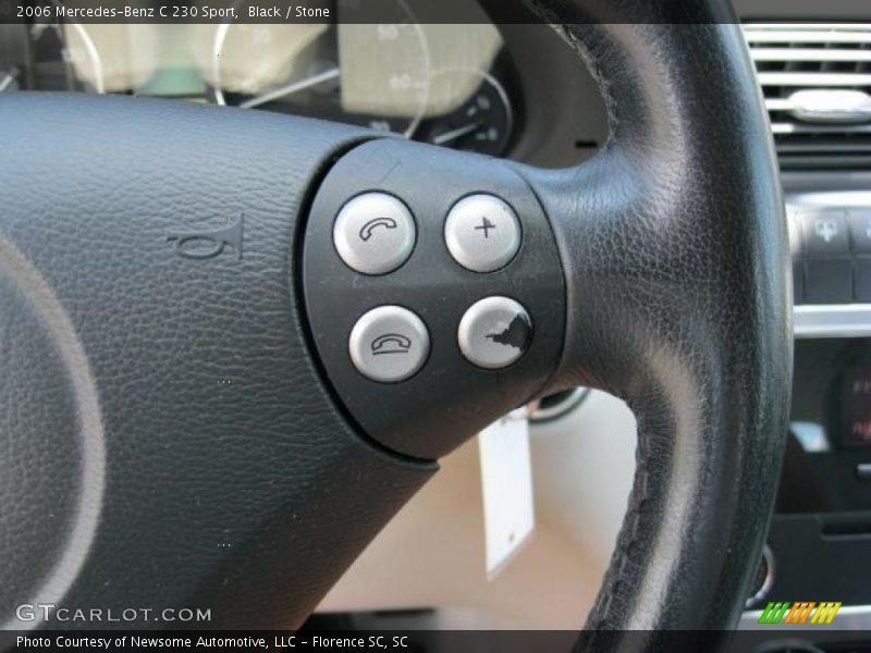 Black / Stone 2006 Mercedes-Benz C 230 Sport