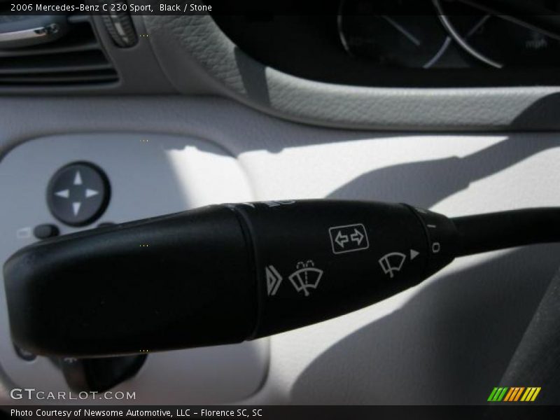 Black / Stone 2006 Mercedes-Benz C 230 Sport