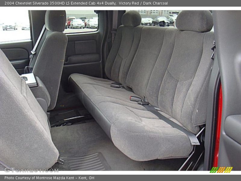 Victory Red / Dark Charcoal 2004 Chevrolet Silverado 3500HD LS Extended Cab 4x4 Dually