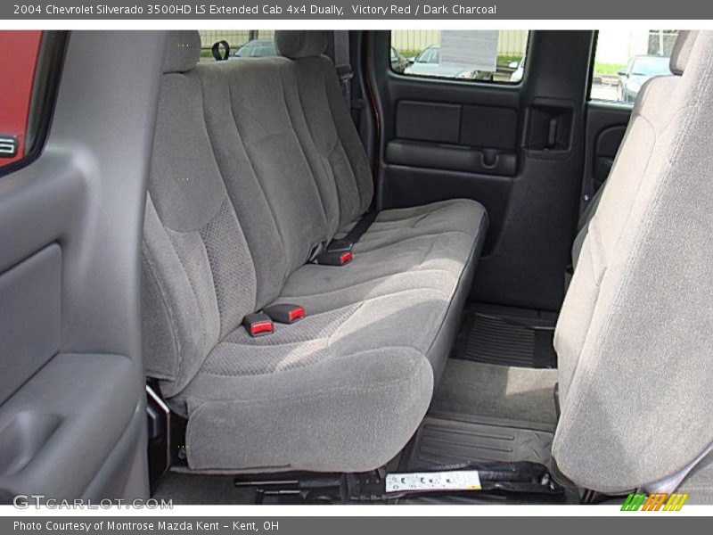 Victory Red / Dark Charcoal 2004 Chevrolet Silverado 3500HD LS Extended Cab 4x4 Dually