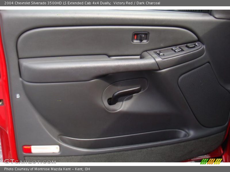 Victory Red / Dark Charcoal 2004 Chevrolet Silverado 3500HD LS Extended Cab 4x4 Dually