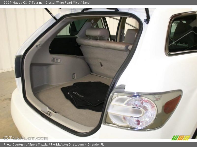 Crystal White Pearl Mica / Sand 2007 Mazda CX-7 Touring