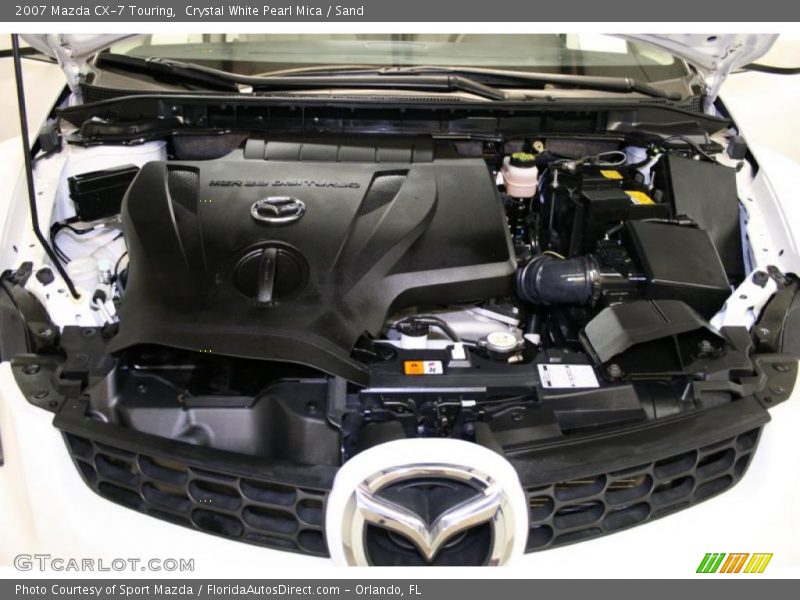 Crystal White Pearl Mica / Sand 2007 Mazda CX-7 Touring
