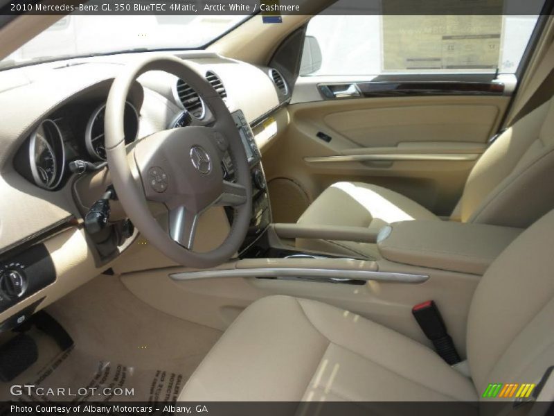 Arctic White / Cashmere 2010 Mercedes-Benz GL 350 BlueTEC 4Matic