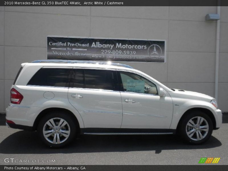 Arctic White / Cashmere 2010 Mercedes-Benz GL 350 BlueTEC 4Matic
