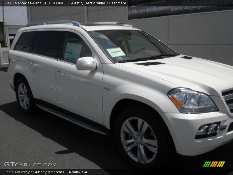 Arctic White / Cashmere 2010 Mercedes-Benz GL 350 BlueTEC 4Matic