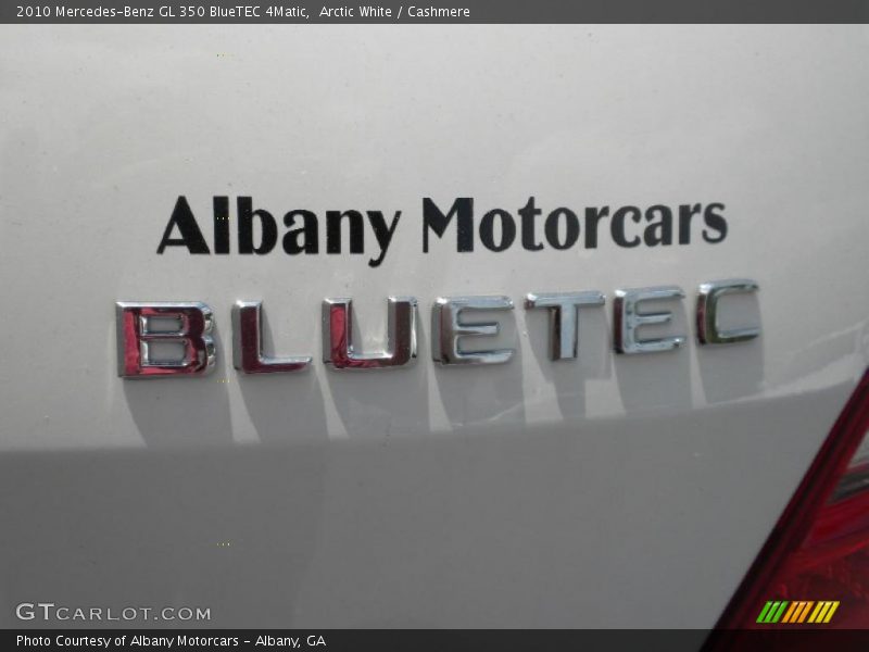 Arctic White / Cashmere 2010 Mercedes-Benz GL 350 BlueTEC 4Matic