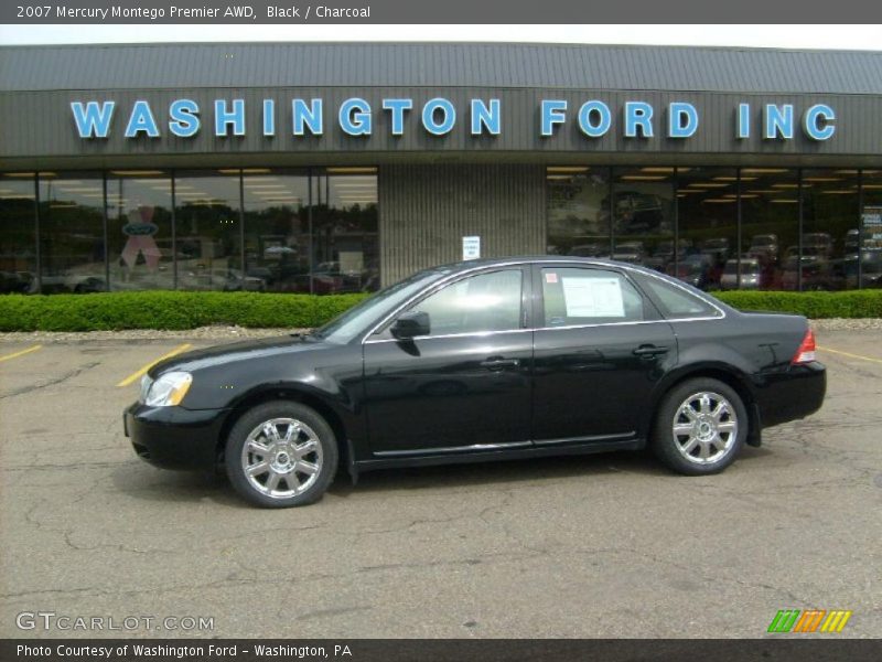 Black / Charcoal 2007 Mercury Montego Premier AWD