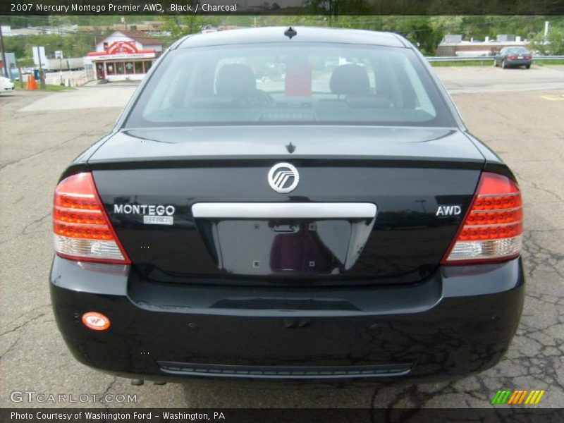 Black / Charcoal 2007 Mercury Montego Premier AWD