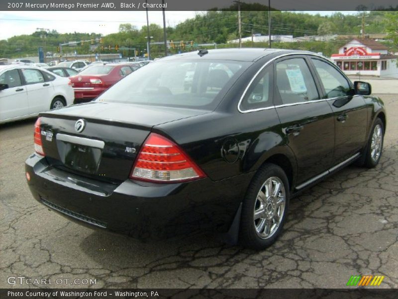 Black / Charcoal 2007 Mercury Montego Premier AWD