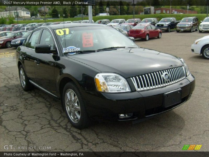 Black / Charcoal 2007 Mercury Montego Premier AWD