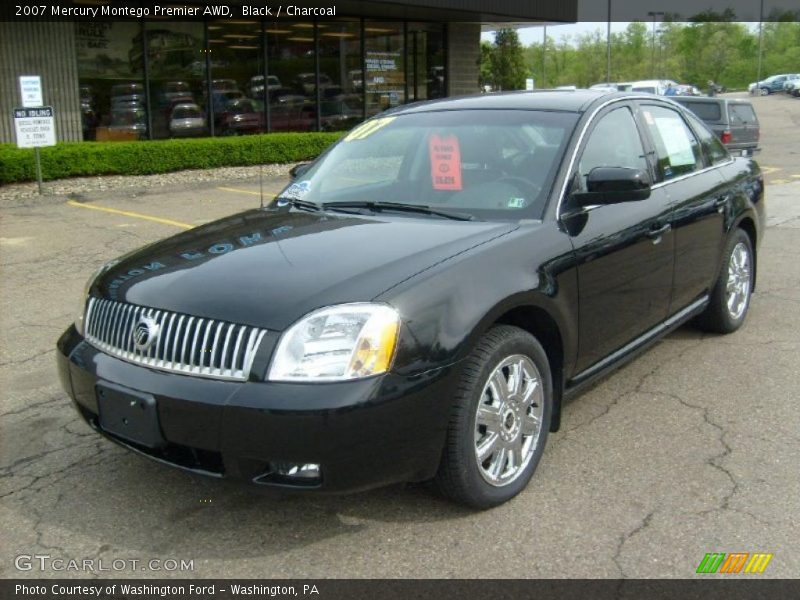 Black / Charcoal 2007 Mercury Montego Premier AWD