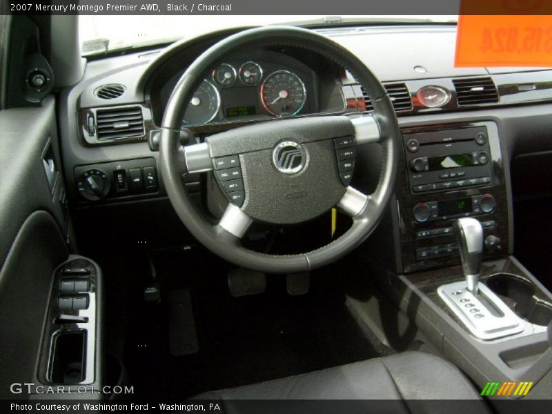 Black / Charcoal 2007 Mercury Montego Premier AWD