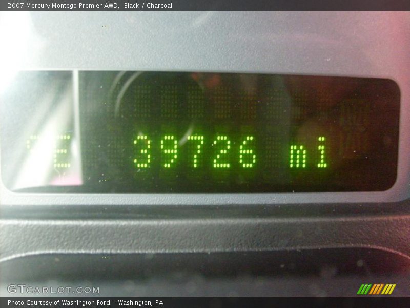 Black / Charcoal 2007 Mercury Montego Premier AWD