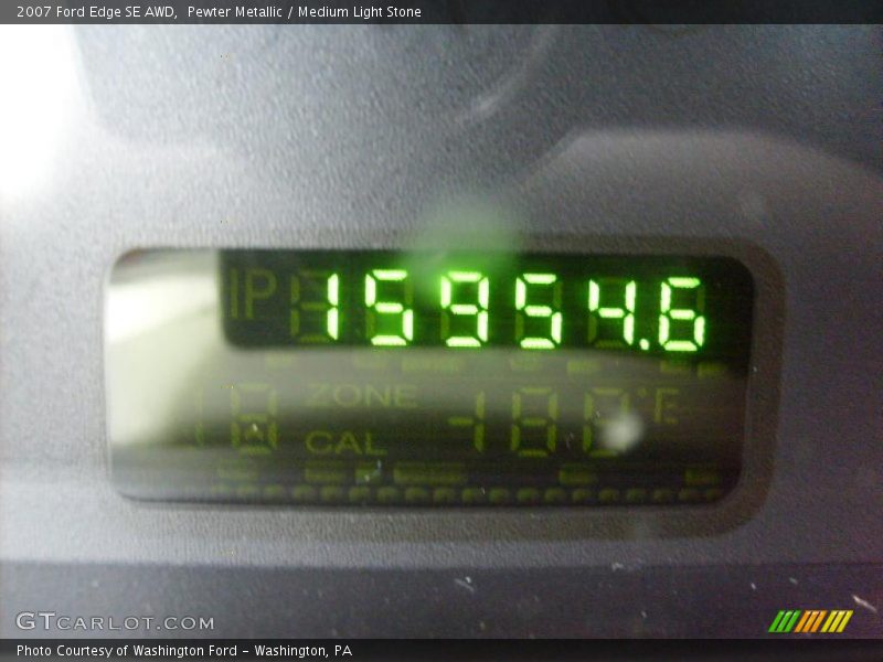 Pewter Metallic / Medium Light Stone 2007 Ford Edge SE AWD