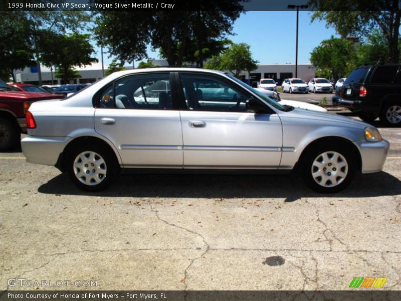 Vogue Silver Metallic / Gray 1999 Honda Civic VP Sedan