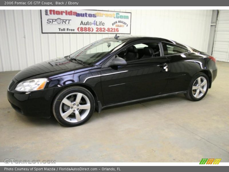 Black / Ebony 2006 Pontiac G6 GTP Coupe