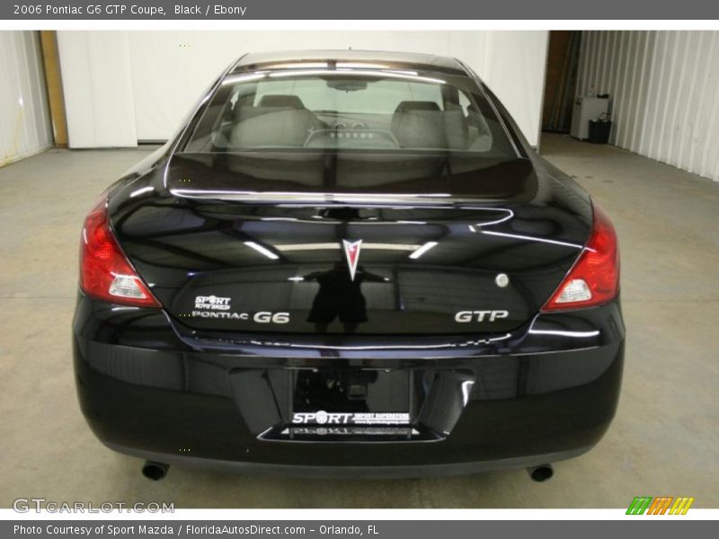 Black / Ebony 2006 Pontiac G6 GTP Coupe