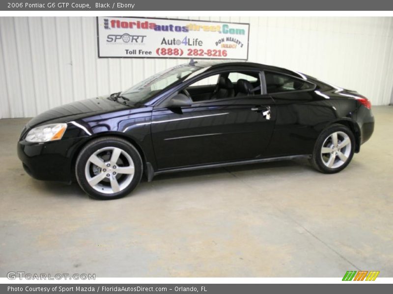 Black / Ebony 2006 Pontiac G6 GTP Coupe