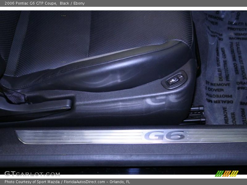 Black / Ebony 2006 Pontiac G6 GTP Coupe