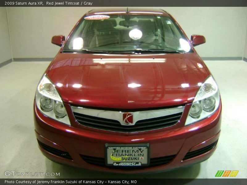 Red Jewel Tintcoat / Gray 2009 Saturn Aura XR
