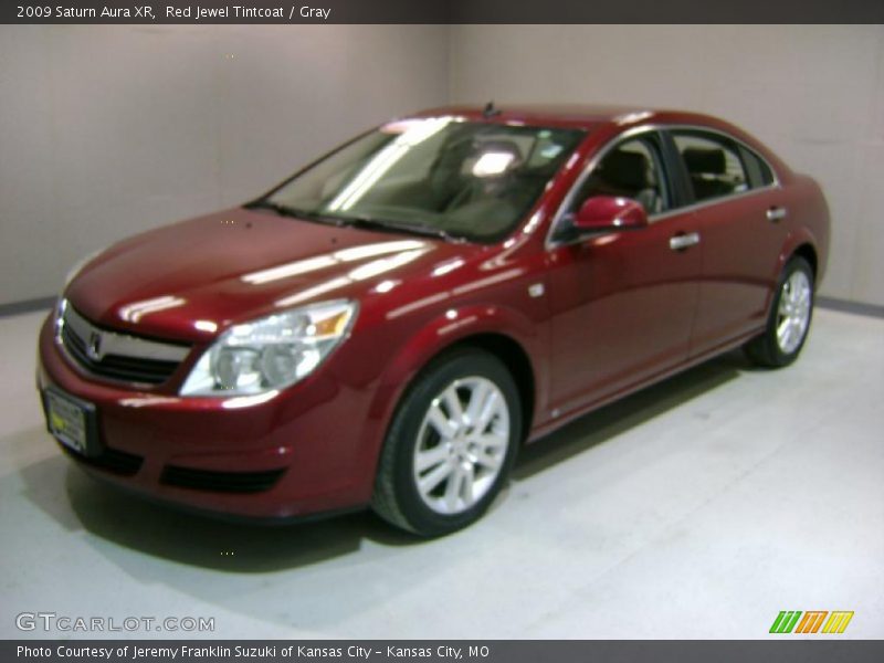 Red Jewel Tintcoat / Gray 2009 Saturn Aura XR