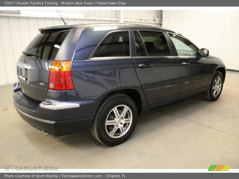Modern Blue Pearl / Pastel Slate Gray 2007 Chrysler Pacifica Touring