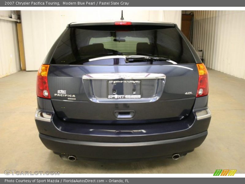 Modern Blue Pearl / Pastel Slate Gray 2007 Chrysler Pacifica Touring