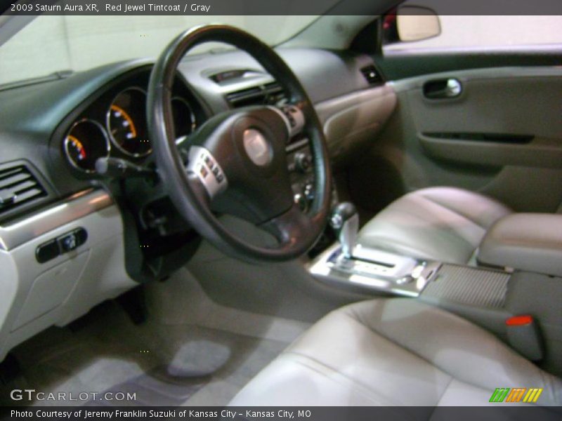 Red Jewel Tintcoat / Gray 2009 Saturn Aura XR