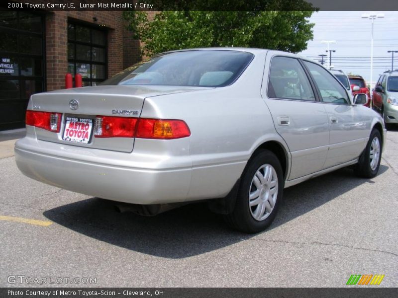 Lunar Mist Metallic / Gray 2001 Toyota Camry LE