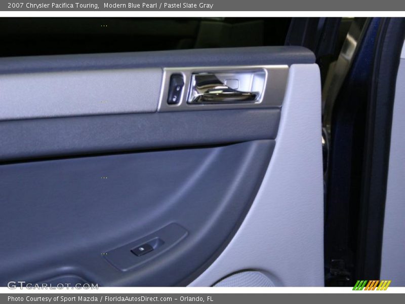 Modern Blue Pearl / Pastel Slate Gray 2007 Chrysler Pacifica Touring