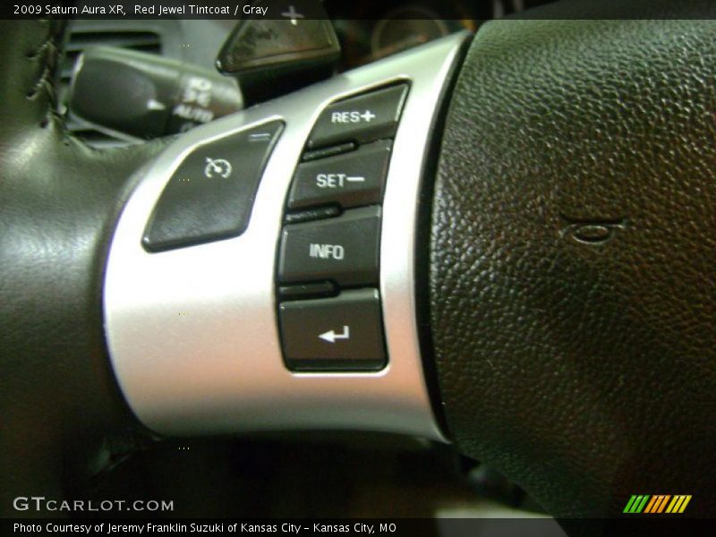 Red Jewel Tintcoat / Gray 2009 Saturn Aura XR