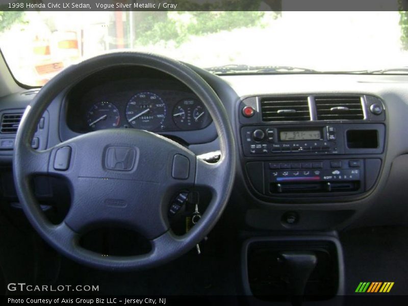 Vogue Silver Metallic / Gray 1998 Honda Civic LX Sedan