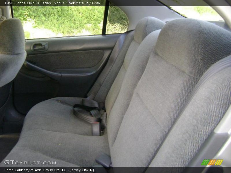 Vogue Silver Metallic / Gray 1998 Honda Civic LX Sedan