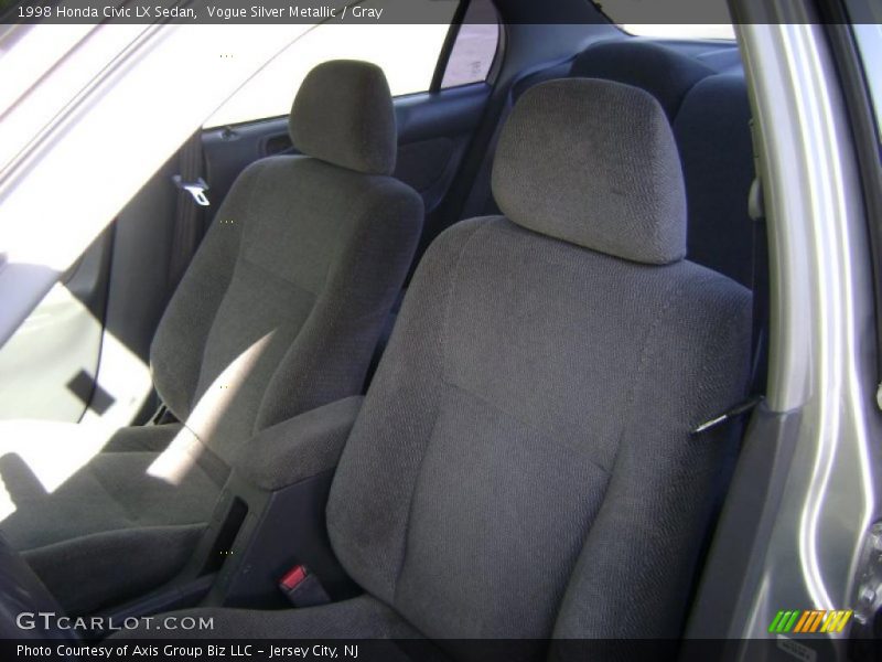 Vogue Silver Metallic / Gray 1998 Honda Civic LX Sedan