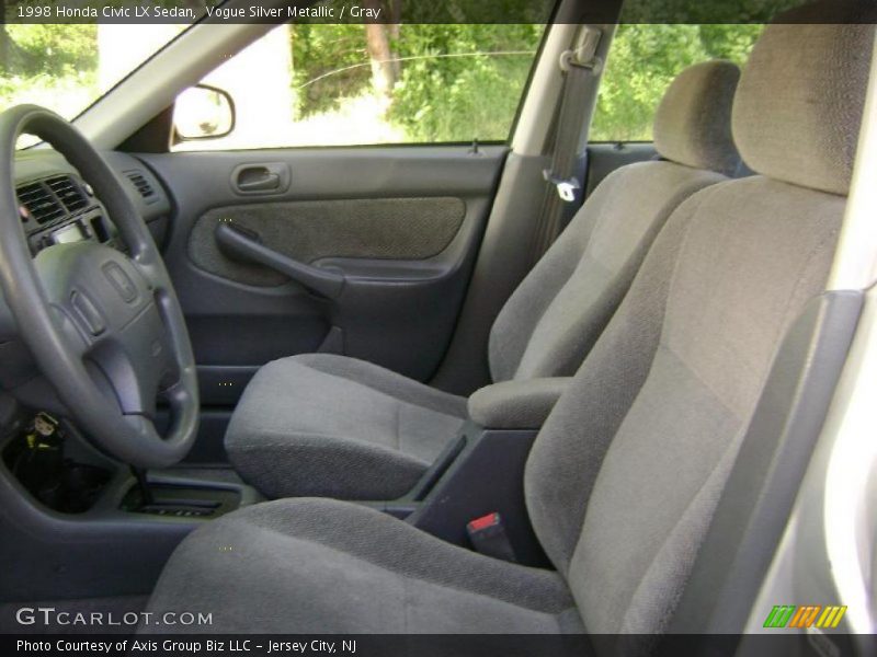 Vogue Silver Metallic / Gray 1998 Honda Civic LX Sedan