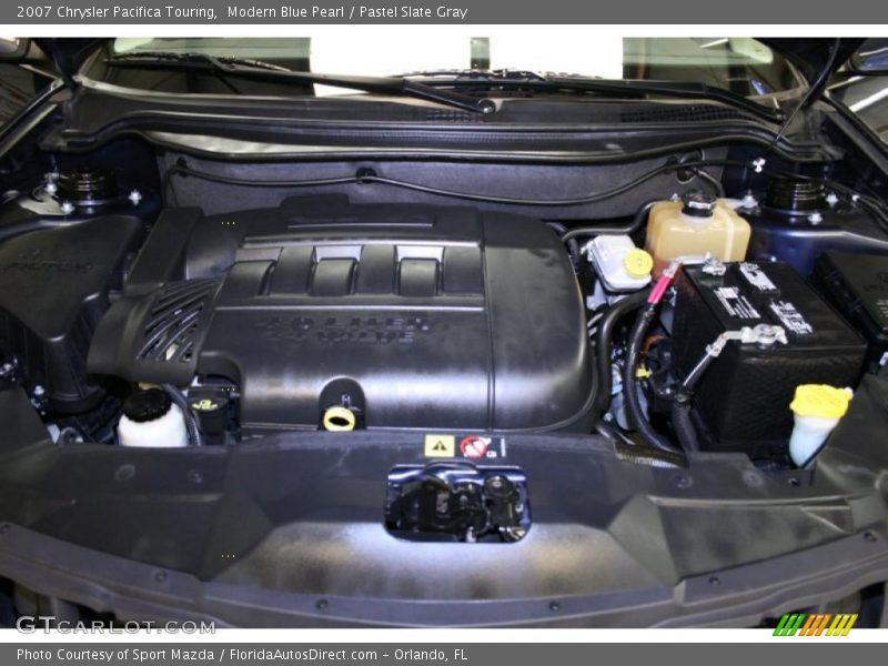 Modern Blue Pearl / Pastel Slate Gray 2007 Chrysler Pacifica Touring