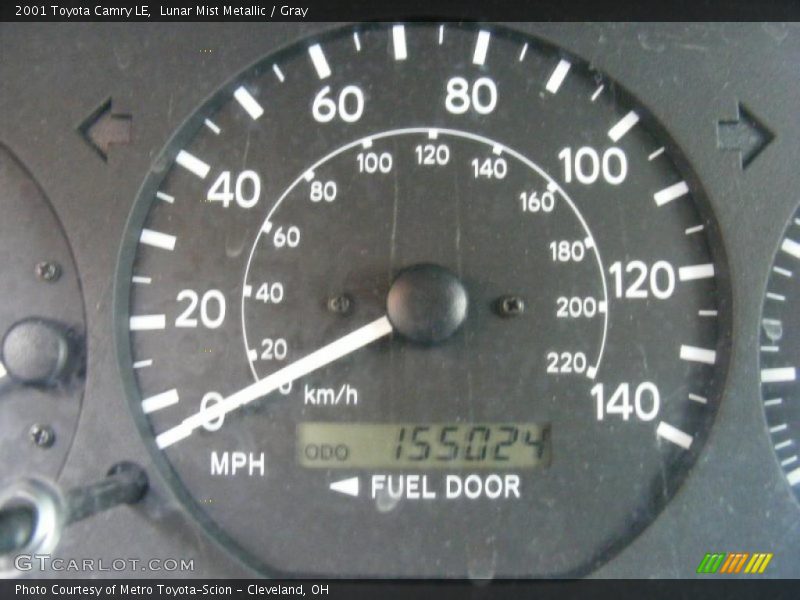 Lunar Mist Metallic / Gray 2001 Toyota Camry LE