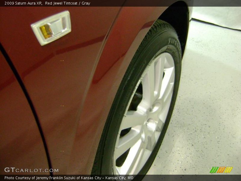Red Jewel Tintcoat / Gray 2009 Saturn Aura XR