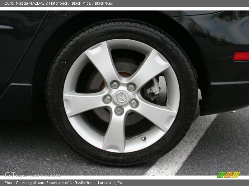 Black Mica / Black/Red 2005 Mazda MAZDA3 s Hatchback