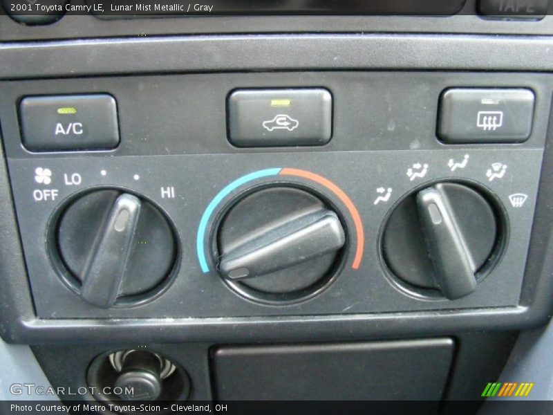 Lunar Mist Metallic / Gray 2001 Toyota Camry LE