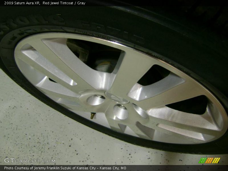 Red Jewel Tintcoat / Gray 2009 Saturn Aura XR