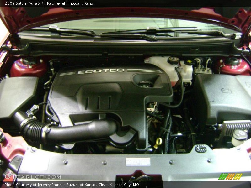 Red Jewel Tintcoat / Gray 2009 Saturn Aura XR