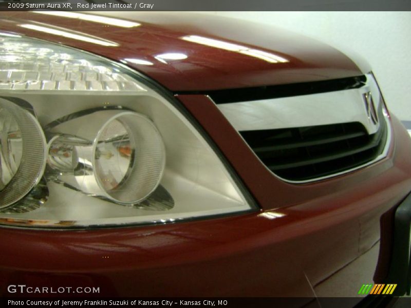 Red Jewel Tintcoat / Gray 2009 Saturn Aura XR