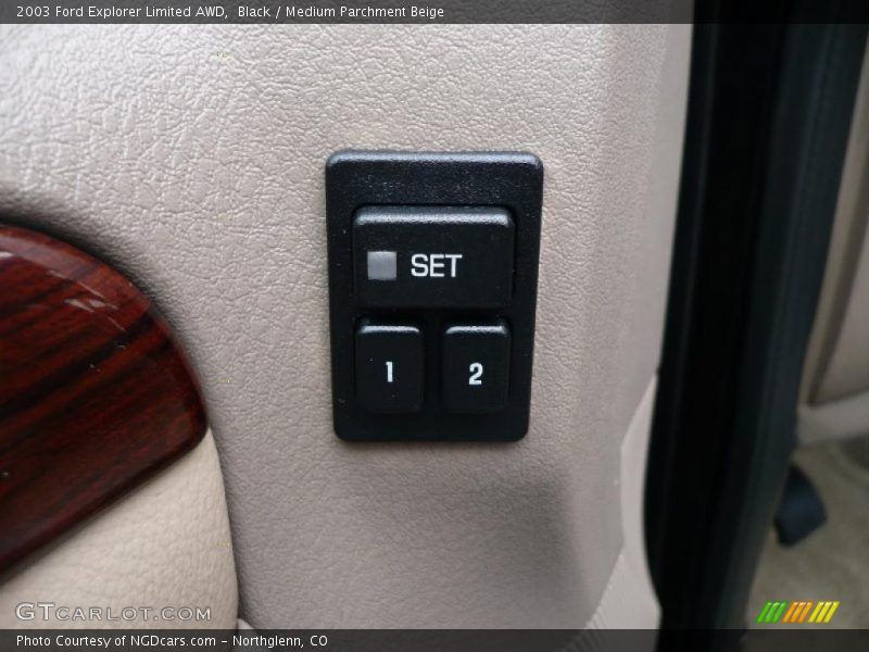 Black / Medium Parchment Beige 2003 Ford Explorer Limited AWD