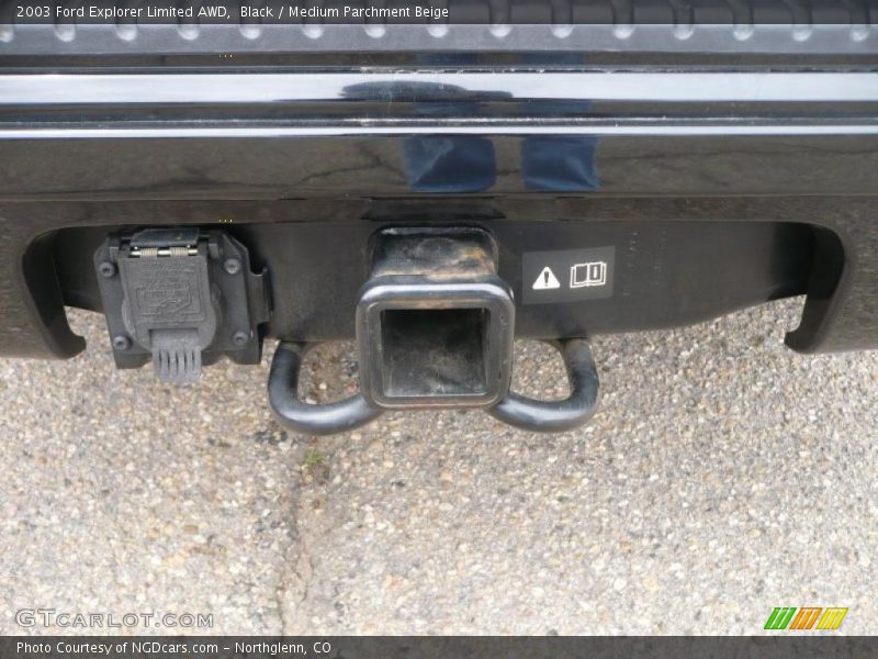 Black / Medium Parchment Beige 2003 Ford Explorer Limited AWD